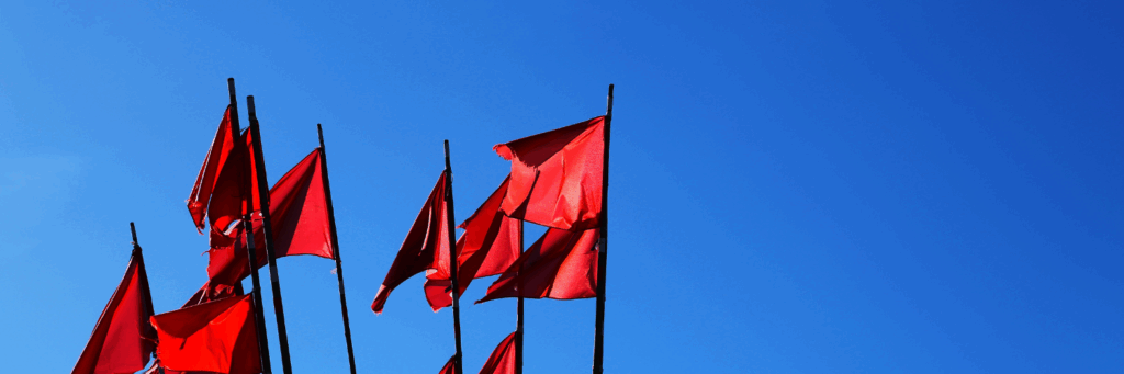 multiple red flags
